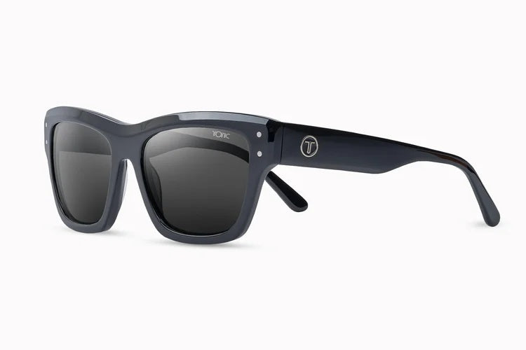 TONIC PANDORA POLARISED SUNGLASSES - GLASS GREY PHOTOCHROMIC LENSE (GLOSS BLACK FRAME)