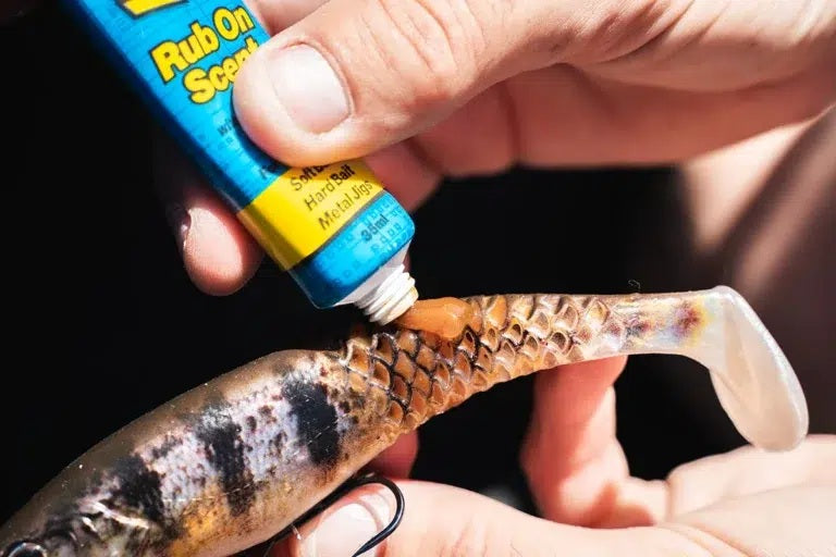 BERKLEY POWERBAIT CULLSHAD 8 INCH - COLOUR: GHOST MORNING DAWN