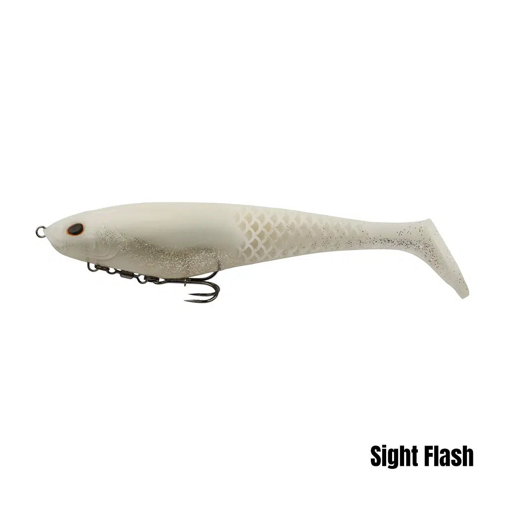 BERKLEY POWERBAIT CULLSHAD 6 INCH - COLOUR: SIGHT FLASH