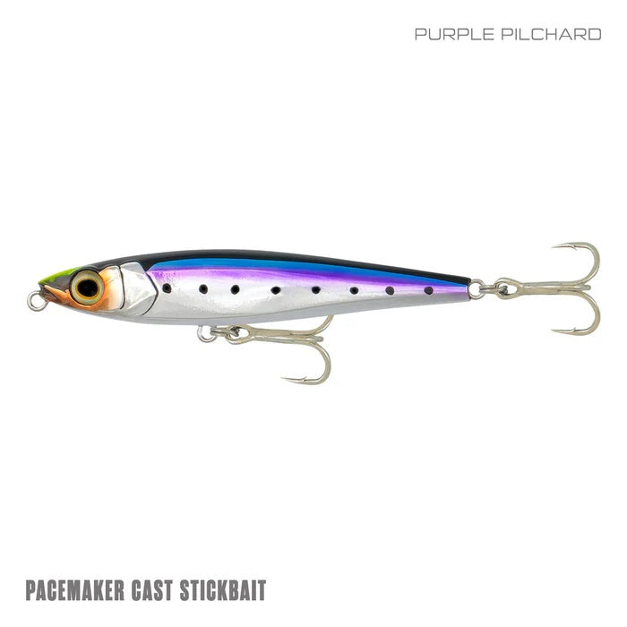 SAMAKI PACEMAKER CAST STICKBAIT 85 - COLOUR: PURPLE PILCHARD