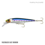 SAMAKI PACEMAKER CAST MINNOW 90 - COLOUR: PURPLE PILCHARD