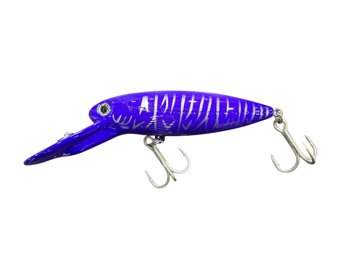 MASTER BAIT MB SQUIRTS FLOATING 105MM 12.5G COLOUR PURPLE SILVER