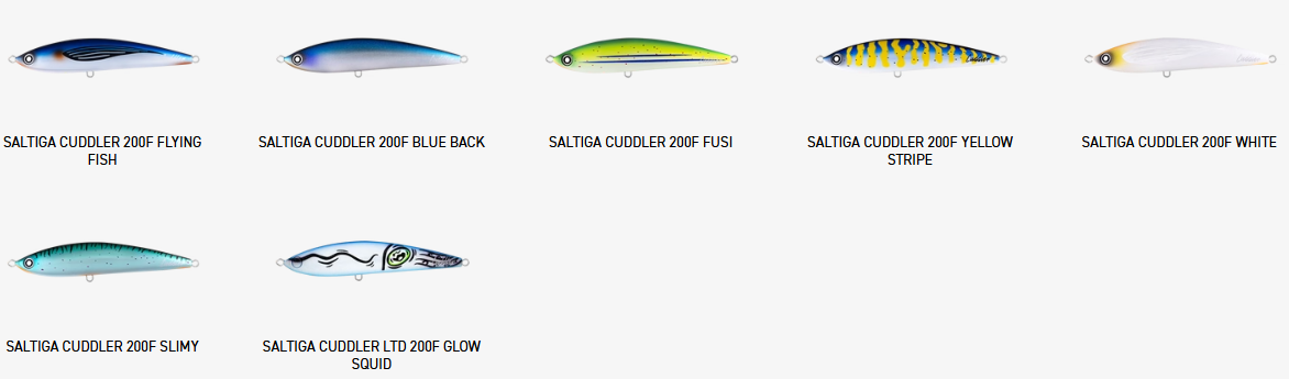 DAIWA SALTIGA CUDDLER 200F - COLOUR: GLOW SQUID LTD
