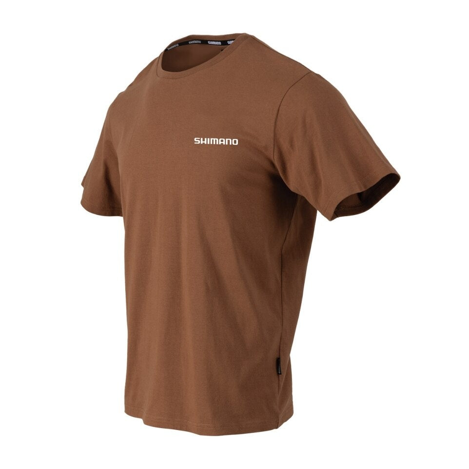SHIMANO LTG KINGFISH T-SHIRT (COLOUR: OAK) - LARGE