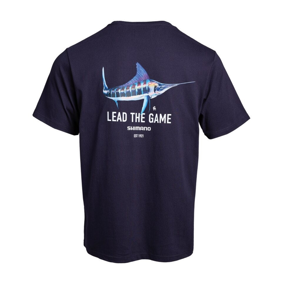 SHIMANO LTG MARLIN T-SHIRT (COLOUR: NAVY) - X LARGE