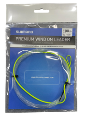 SHIMANO WIND ON LEADER (LENGTH: 20 FEET) - 100LB (LINE CLASS: 6-15KG)