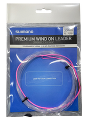 SHIMANO WIND ON LEADER (LENGTH: 20 FEET) - 150LB (LINE CLASS: 10-24KG)