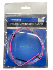 SHIMANO WIND ON LEADER (LENGTH: 20 FEET) - 200LB ( LINE CLASS: 10-24KG