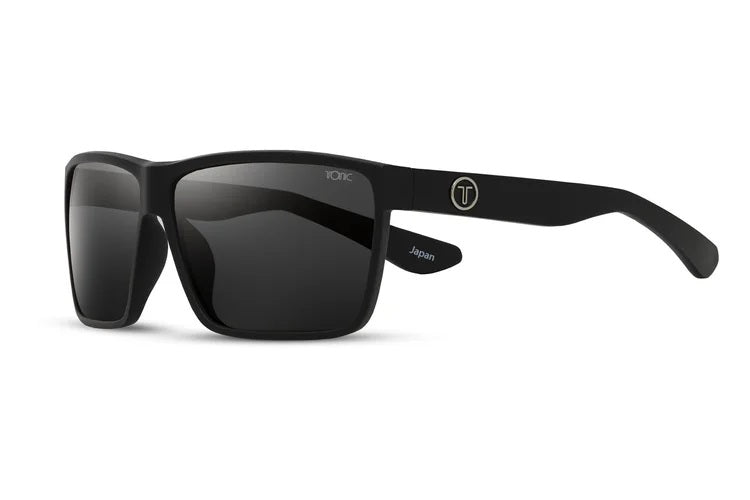 TONIC MAXIMUS POLARISED SUNGLASSES - GLASS GREY PHOTOCHROMIC (RECYCLED BLACK FRAME)