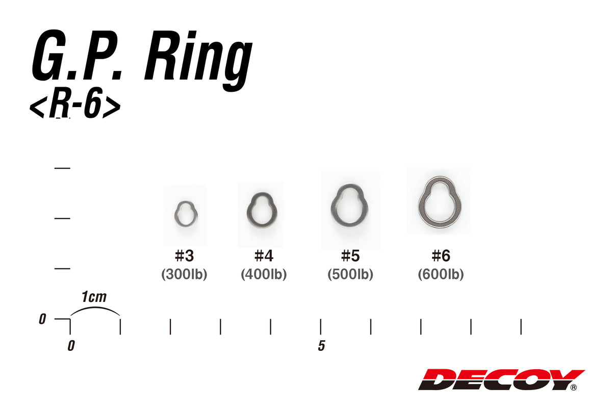 DECOY GP RING R-6 - #6 (600LB)