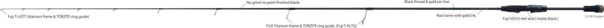 ZENAQ SPIRADO BLACKART S2-68 DRAGGER (SPIN MODEL)