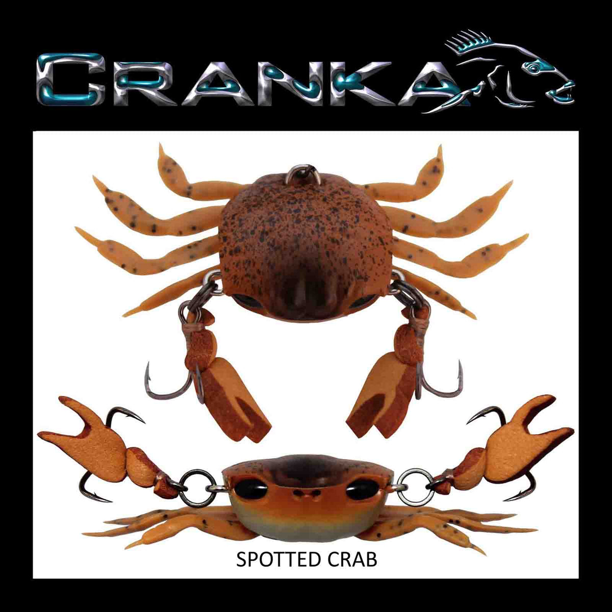 CRANKA CRAB HEAVY 50MM (5.9G) - COLOUR: SPOTTED CRAB