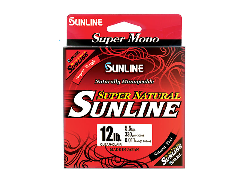 SUNLINE SUPER NATURAL MONOFILAMENT (4LB) 300M