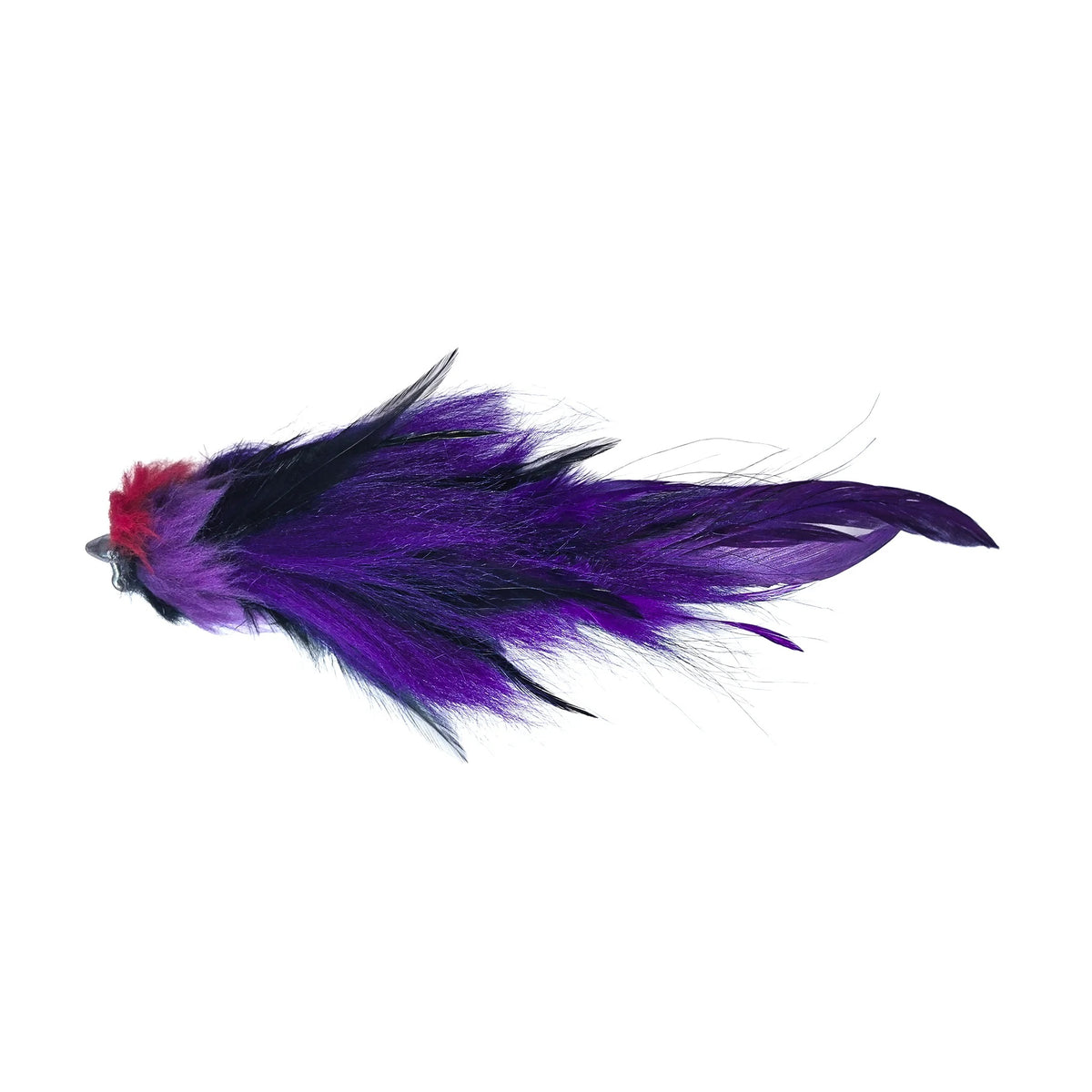 FEATHER STRIKE JIG FLY 3/4OZ (WITH REAR SINGLE HOOK) - COLOUR: SWAMP-HEN
