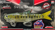 MOLIX SWIM SHAD 150 - COLOUR: #128 GHOST BASS
