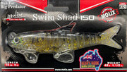 MOLIX SWIM SHAD 150 - COLOUR: #321 BLACK GOLD TIGER