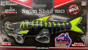 MOLIX SWIM SHAD 150 - COLOUR: #713 BLACK CHART TIGER