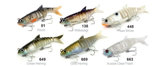 MOLIX SWIM SHAD 90MM - COLOUR PERCH #01