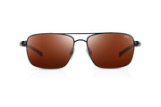 TONIC BLAQ POLARISED SUNGLASSES - GLASS COPPER PHOTOCHROMIC LENSE (SATIN BLACK FRAME)