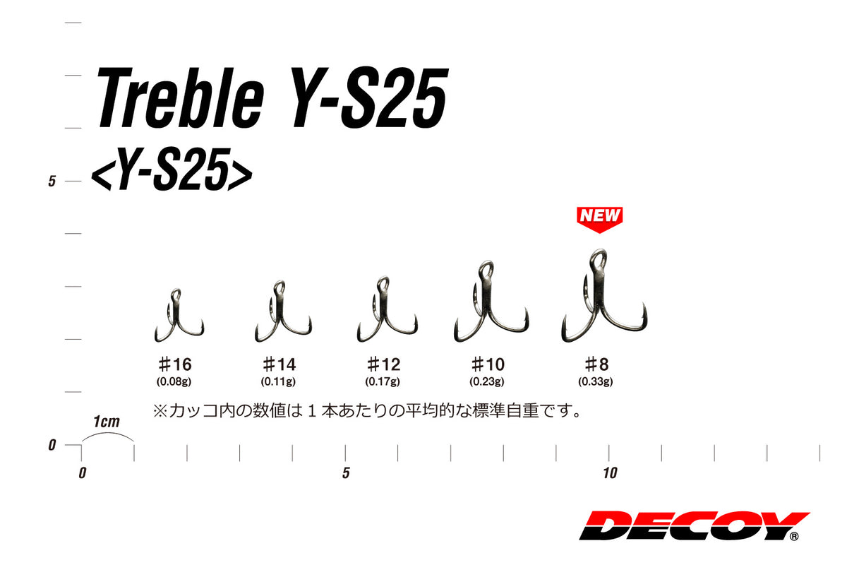 DECOY TREBLE YS-25 #12