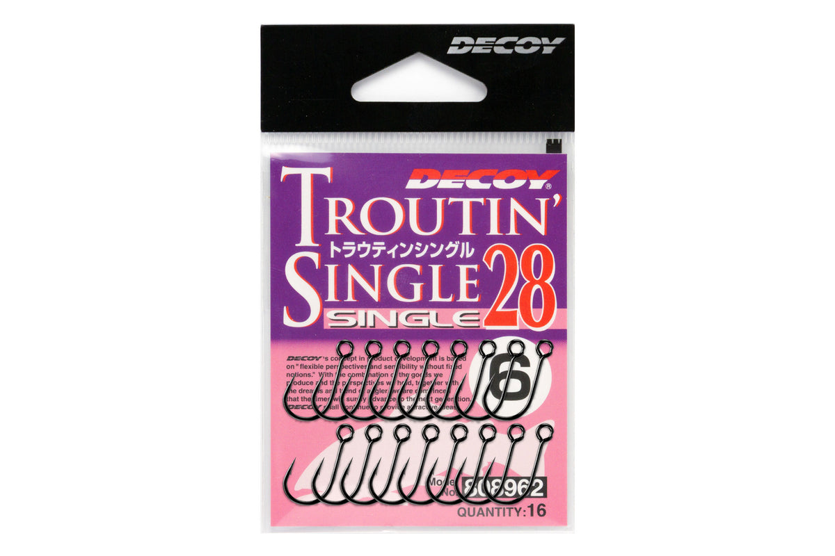 DECOY TROUTIN SINGLE 28 #6