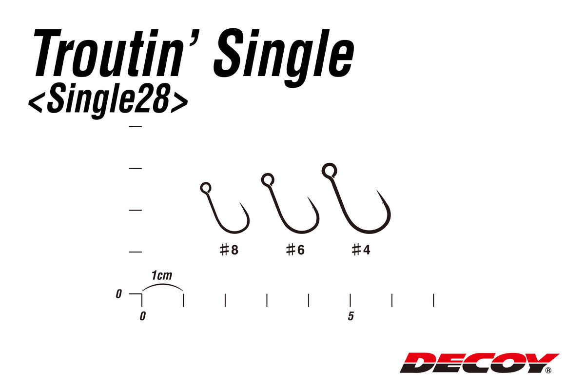 DECOY TROUTIN SINGLE 28 #6