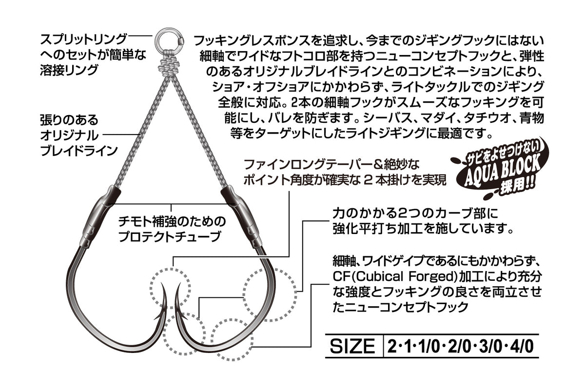 DECOY TWIN PIKE DJ-88 - #2/0