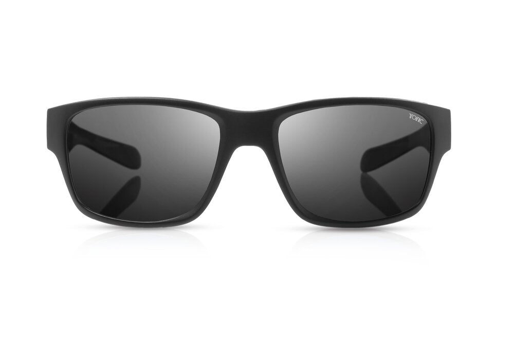 TONIC TANGO POLARISED SUNGLASSES - GLASS GREY PHOTOCHROMIC LENSE (MATTE BLACK FRAME)