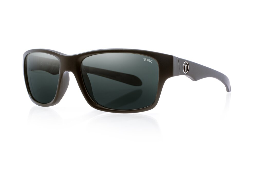 TONIC TANGO POLARISED SUNGLASSES - GLASS GREY PHOTOCHROMIC LENSE (MATTE BLACK FRAME)