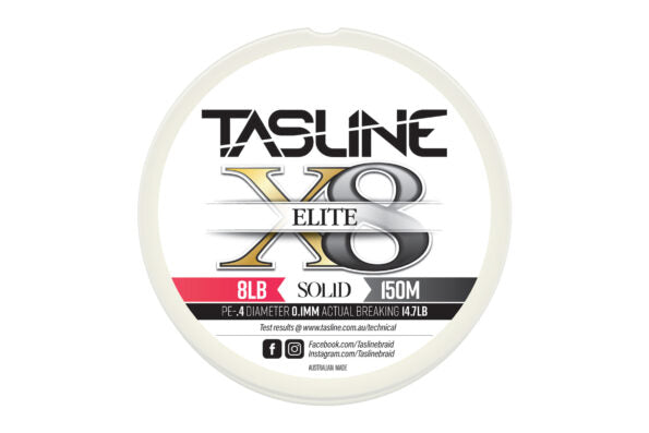 TASLINE ELITE X8 SOLID 8LB 300M