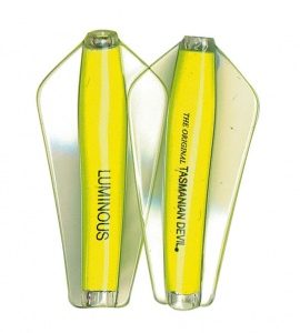TASMANIAN DEVIL - TASSIE DEVIL LURE 13.5G COLOUR #FLC LUMINOUS CHARTREUSE