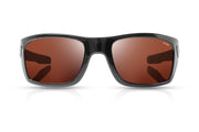 TONIC TRAKKER POLARISED SUNGLASSES - GLASS COPPER PHOTOCHROMIC LENSE (MATTE BLACK FRAME)