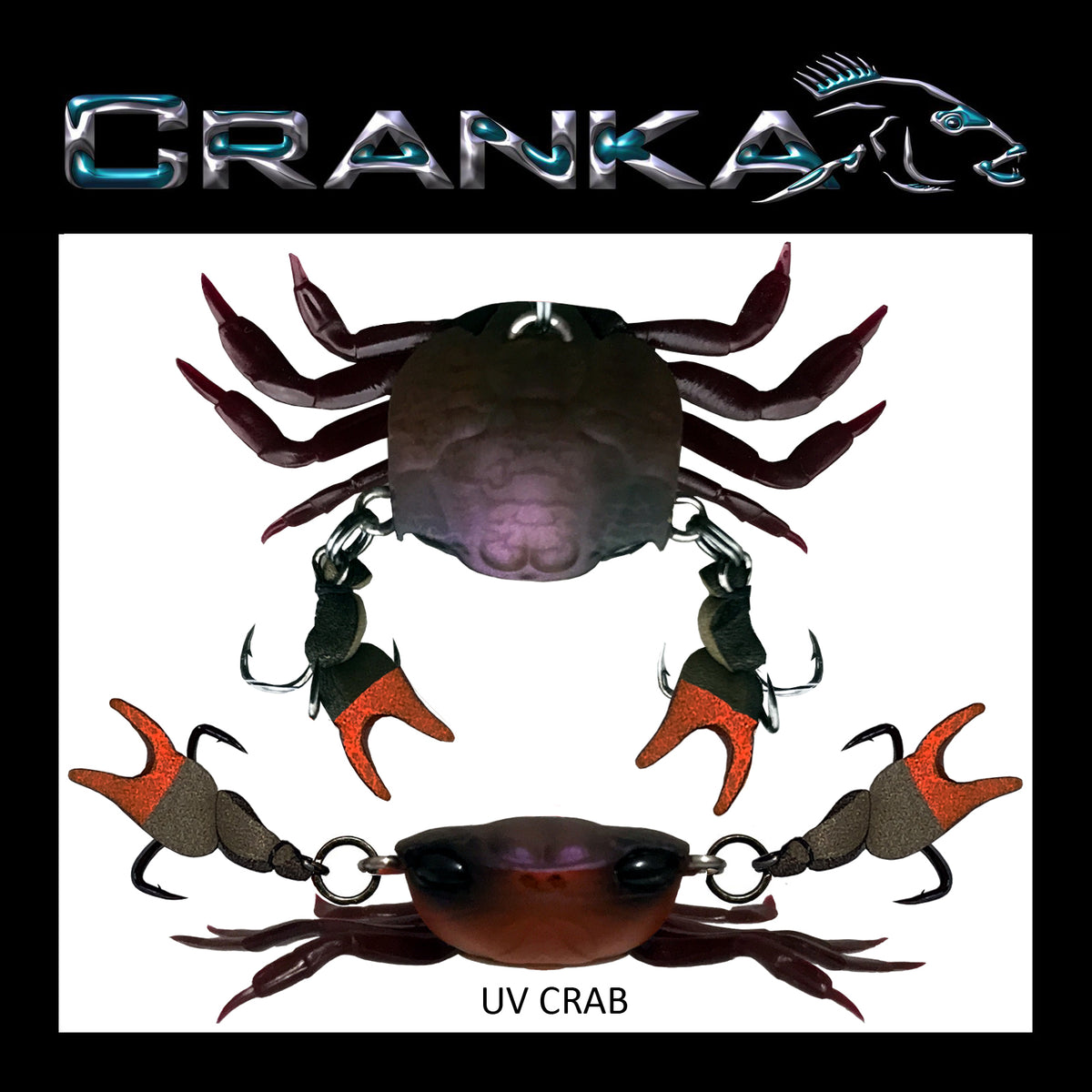 CRANKA CRAB 65MM (9.5G) - COLOUR: UV CRAB