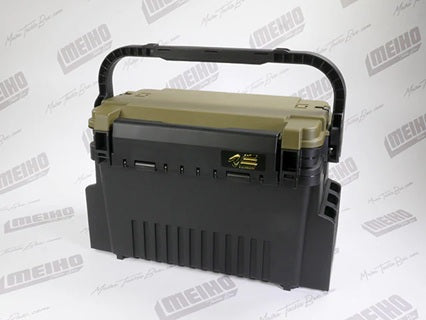 VERSUS MEIHO VS-7070N TACKLE BOX - (COLOUR: BLACK/GREEN)