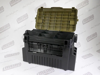 VERSUS MEIHO VS-7070N TACKLE BOX - (COLOUR: BLACK/GREEN)