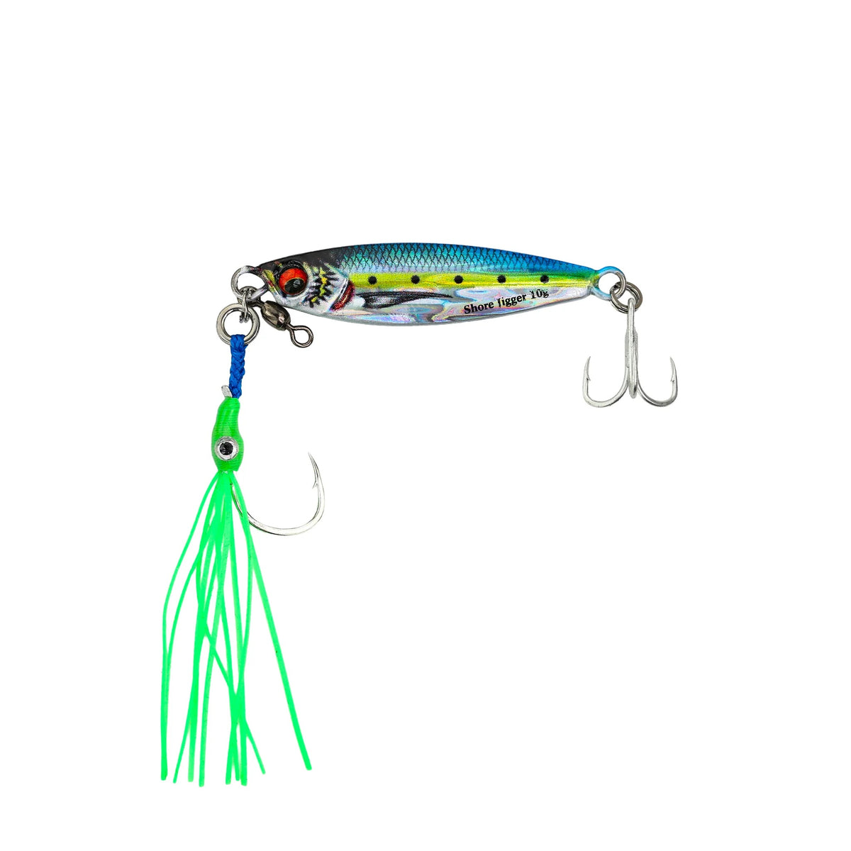 YAKAMITO SHORE JIGGER (10G) COLOUR CHROME PILLY