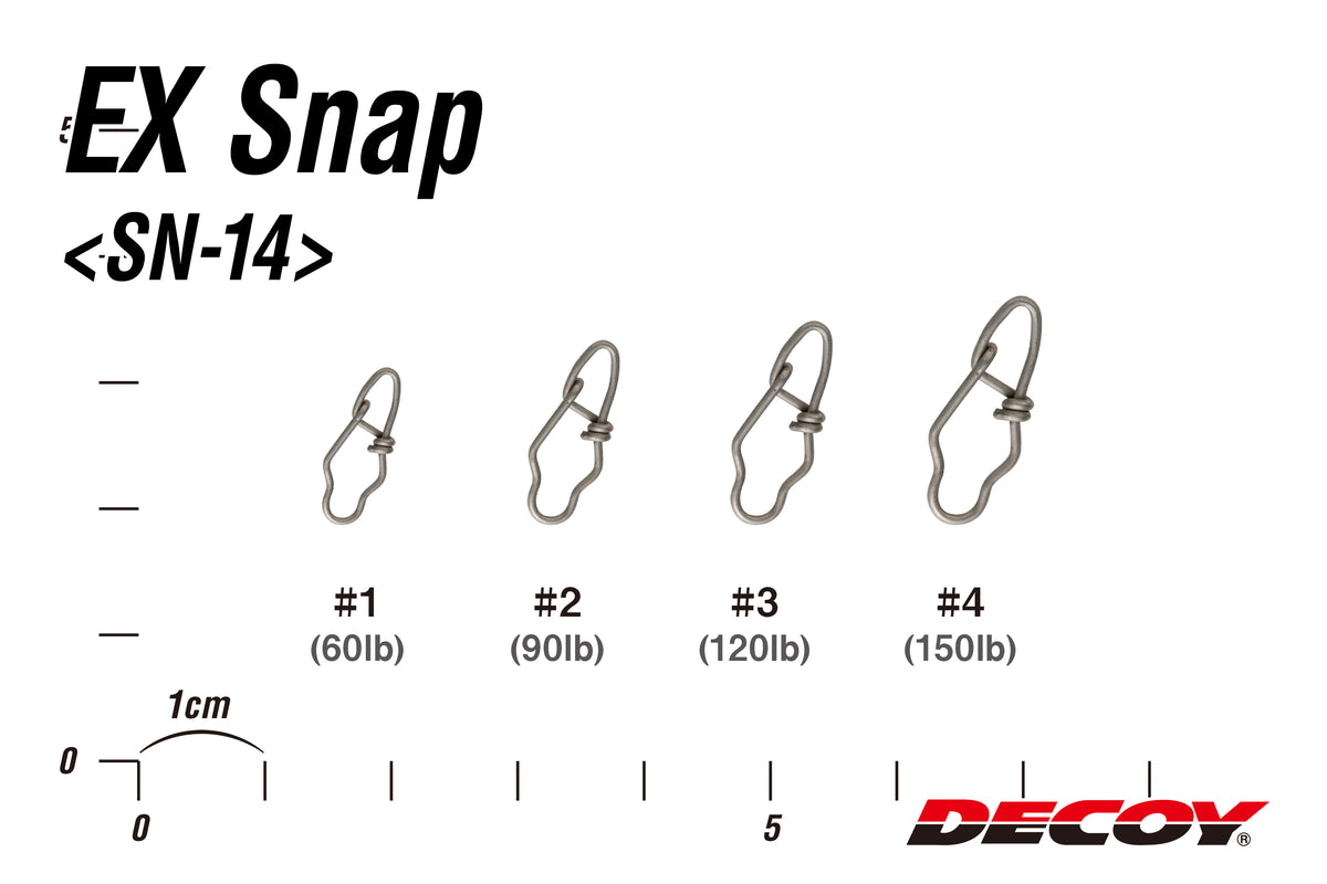 DECOY EX (EXTRA STRONG) SNAP SN-14 - #1 (60LB)