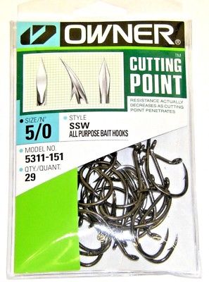 SSW Cutting Point Hooks - Owner Hooks
