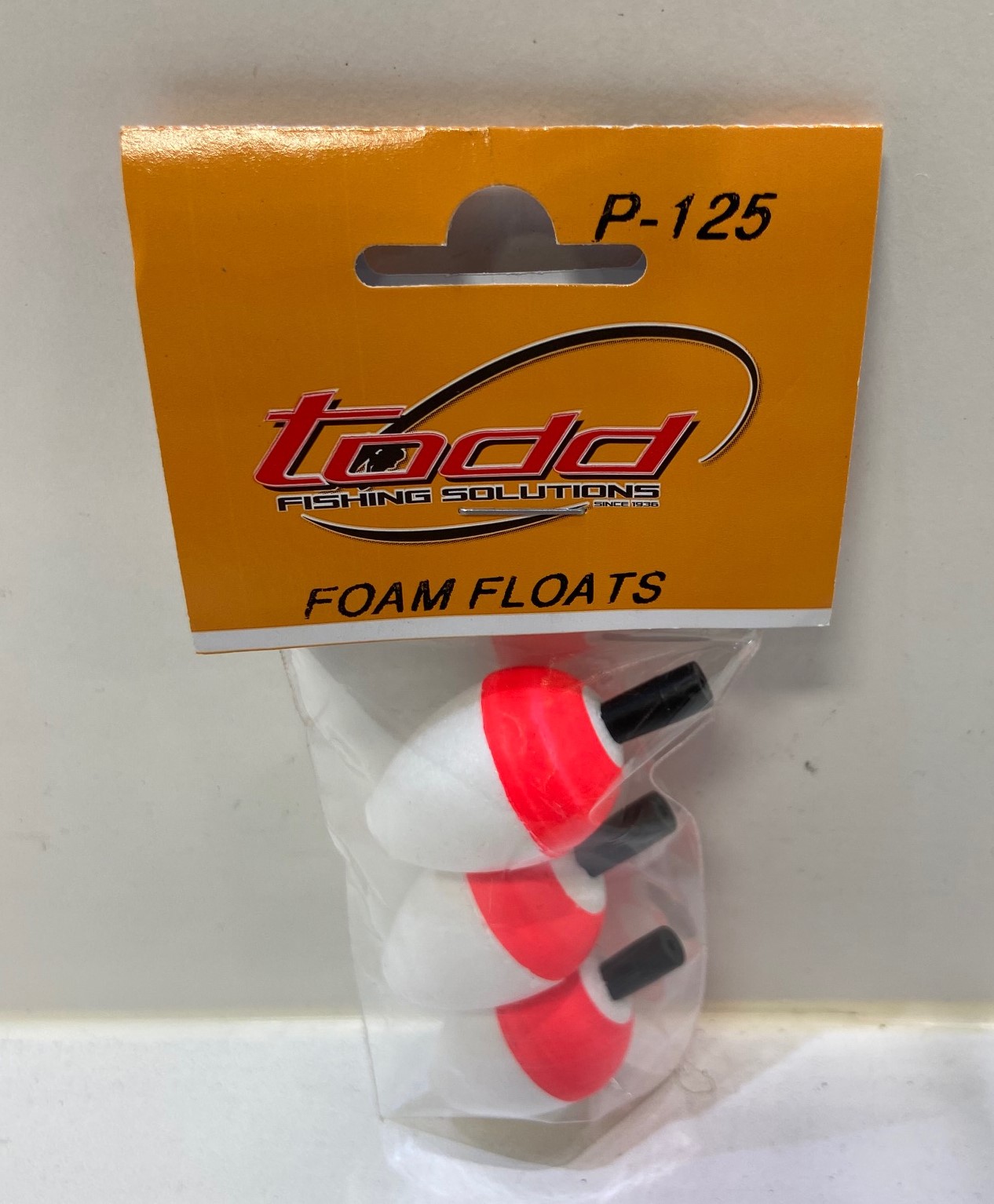 EJ Todd Foam Fishing Floats - Compleat Angler Ringwood