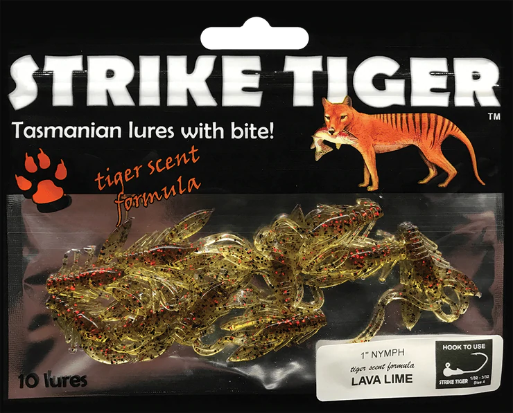 Strike Tiger 1 Nymph - Soft Plastics Lure