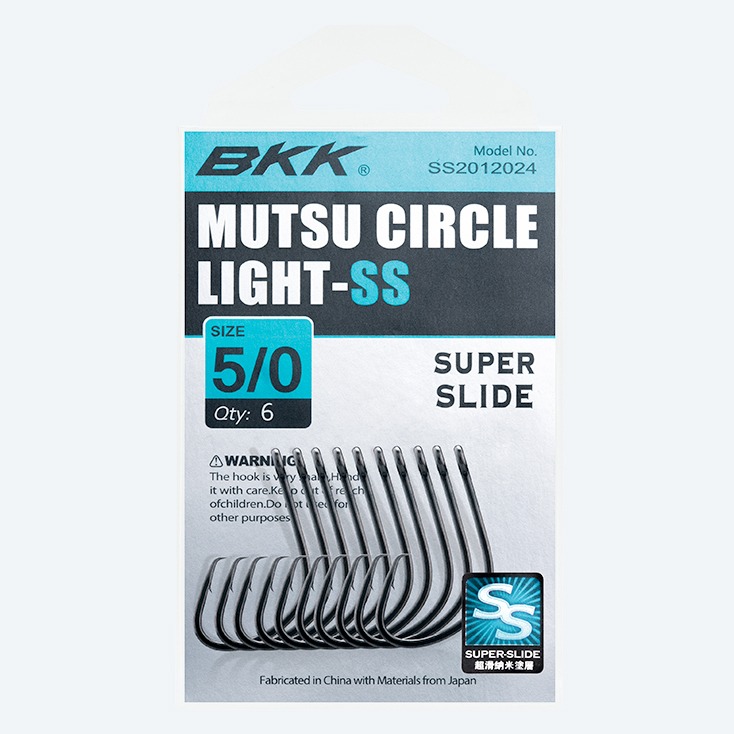 BKK Mutsu Circle Light - SS Hook - Compleat Angler Ringwood